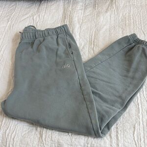 ALO Yoga Dusty Blue Jogger Pants